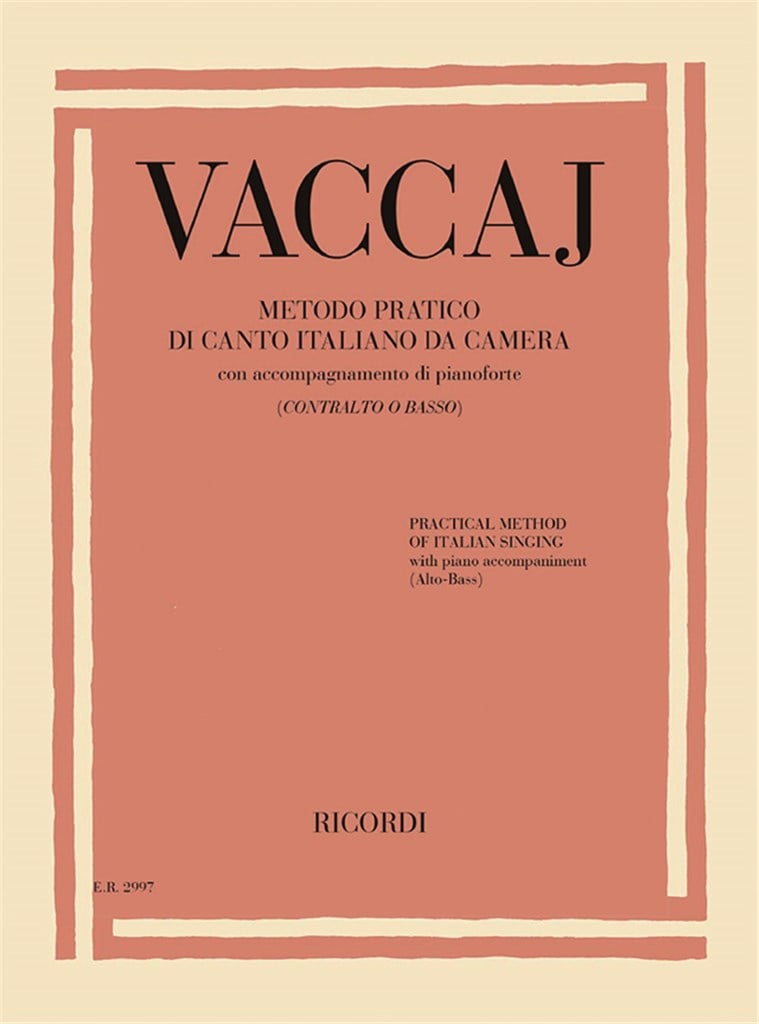 Practical Method of Italian Singing